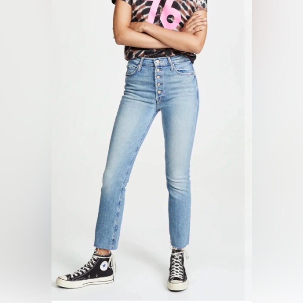 MOTHER The Pixie Dazzler Ankle Fray size 25 EUC